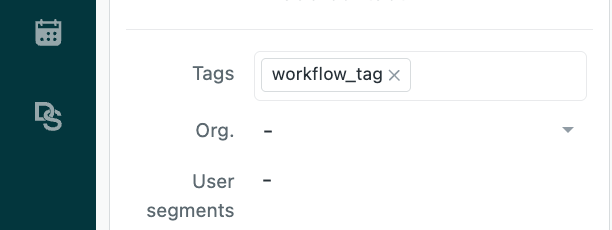add user tag in the user profile page