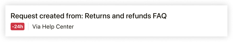 Ticket créé via le centre d’aide