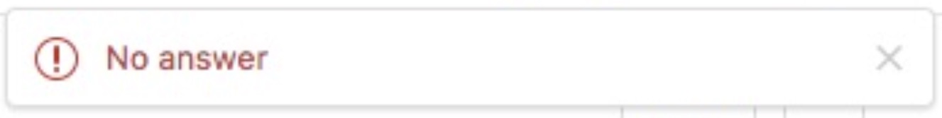 Keine Antwort