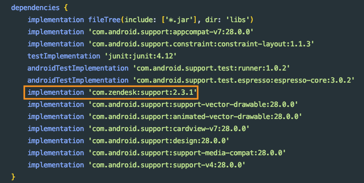 How do I check which Mobile SDK version my project is using? – Zendesk help