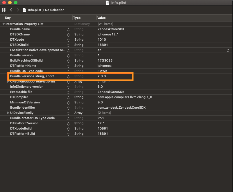 How do I check which Mobile SDK version my project is using? – Zendesk help