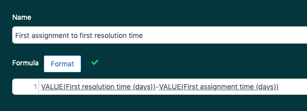 first assignment to resolution time zendesk