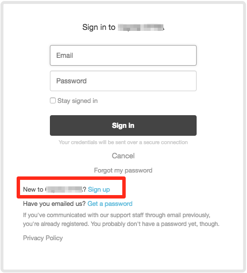 How do I remove the ability for customers to sign up for our account ...