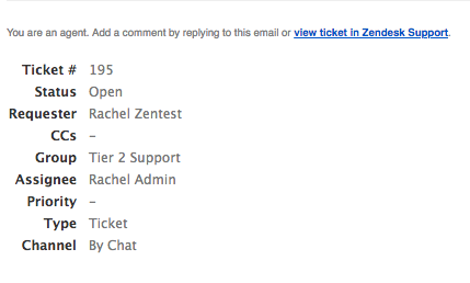 Using the Mail API to update ticket properties from your inbox – Zendesk  help