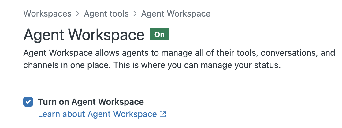 Agent Workspace