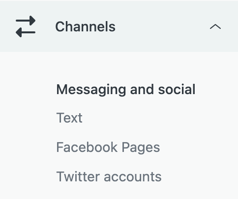 Messaging channels