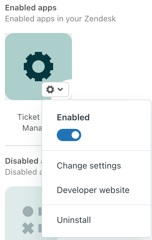 Ticket Field Manager app