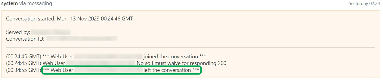 ユーザーが会話を退席したことを示す会話記録（messaging.png）