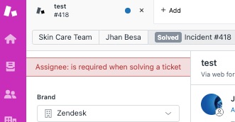 Assignee is required error.jpg