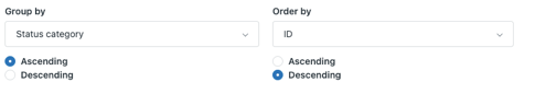 group by value for incoming conversations view