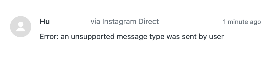 An unsupported message type was sent by the user.png