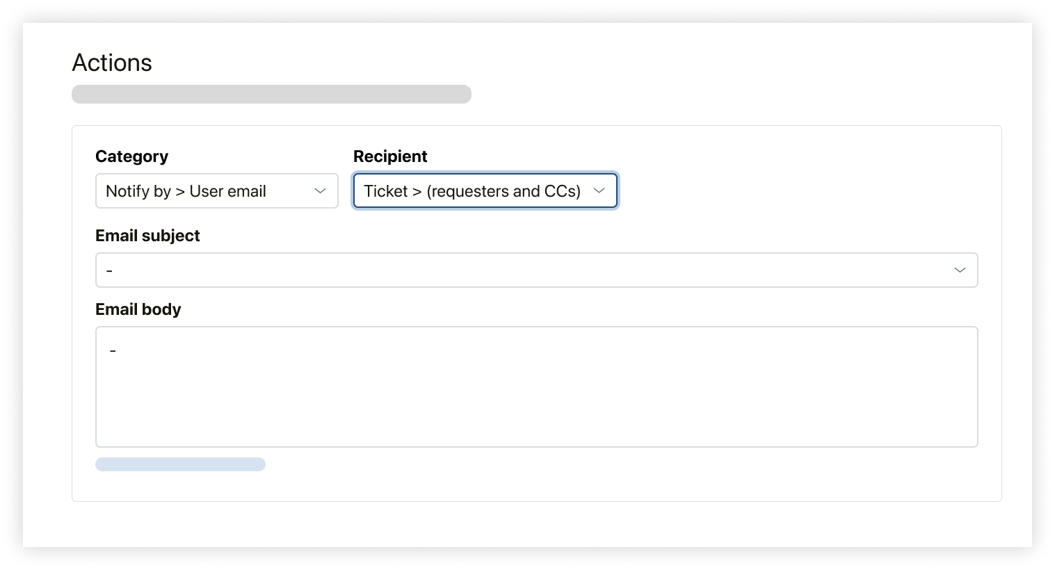 Add the requesters and CCs in the trigger actions.png