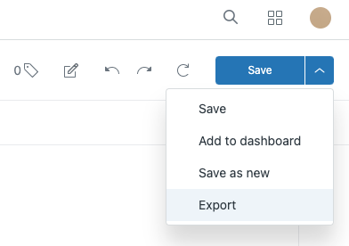 Export a report.png