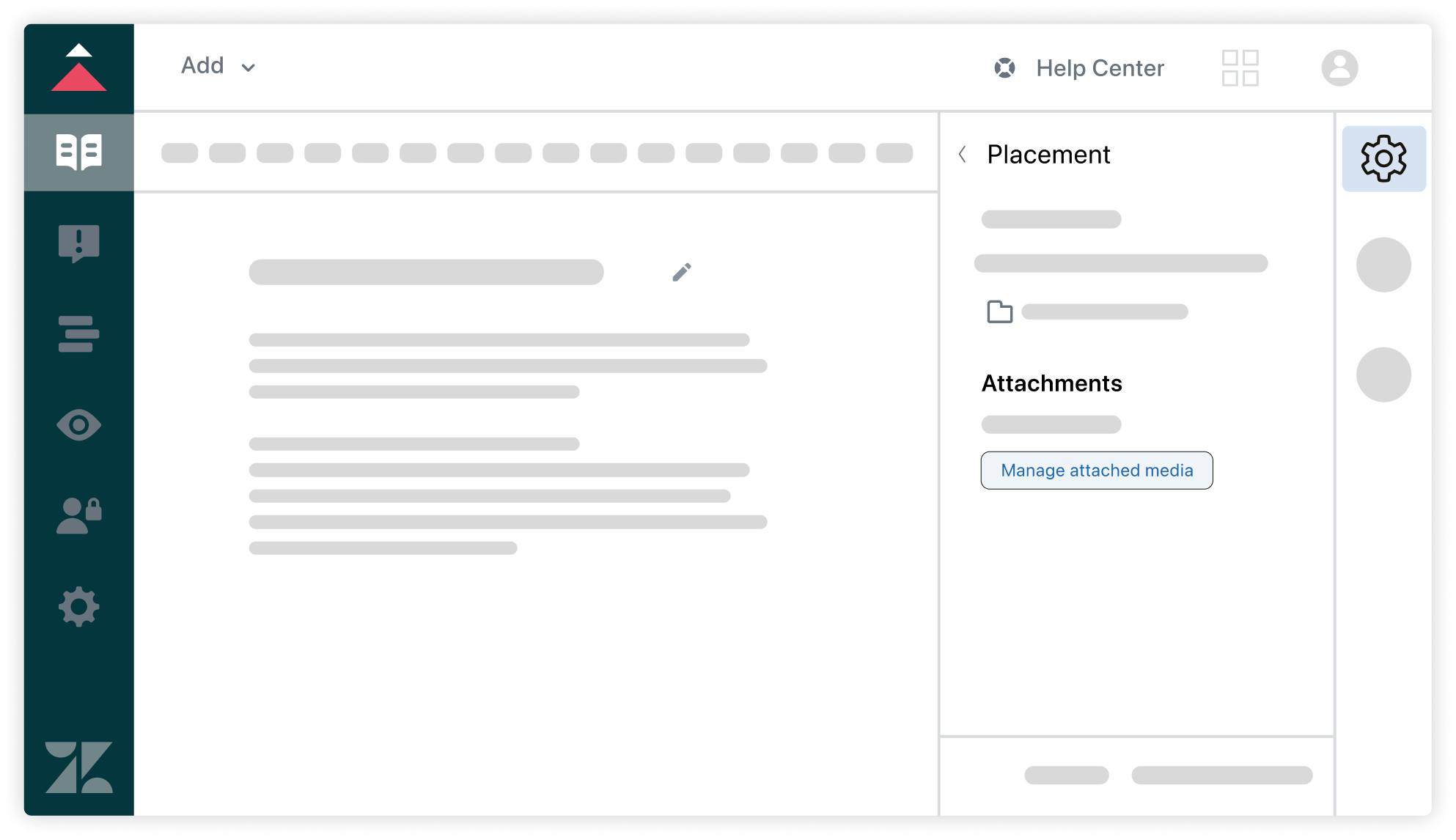. Administrar archivos multimedia adjuntos