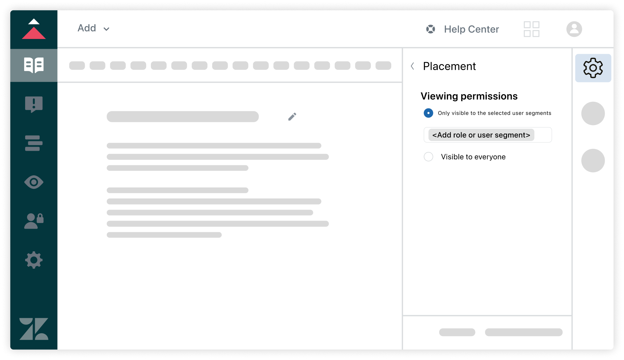Permissions de consultation