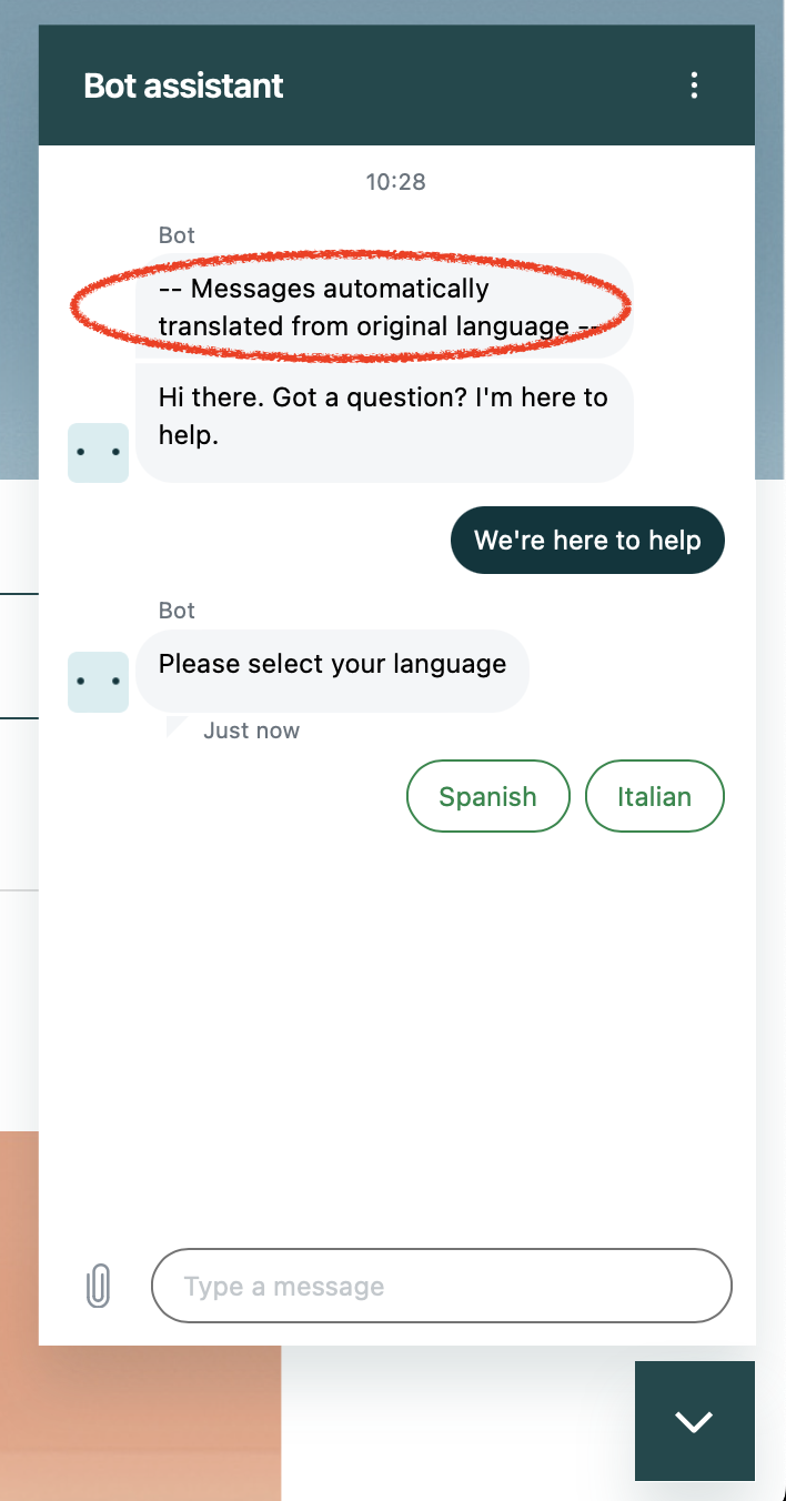 Auto-translate survey, Surveys with auto-translate