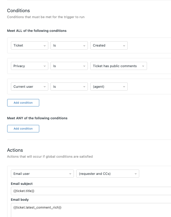 Forwarding An Email Message To Your Support Address Zendesk Help Forwarding An Email Message To Your Support Address Zendesk Help
