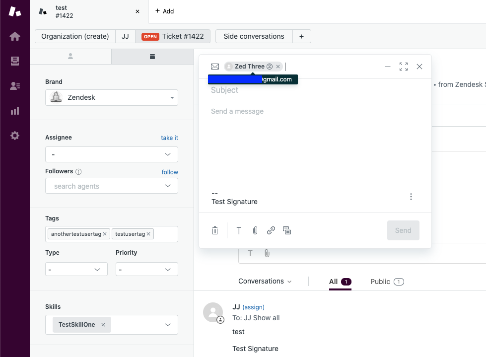 Forwarding tickets with attachments to external business partners Zendesk help