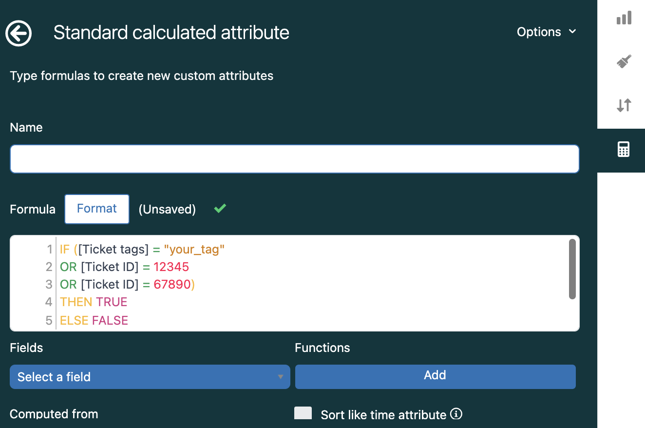 Query filter for Ticket tags and Ticket ID Zendesk help