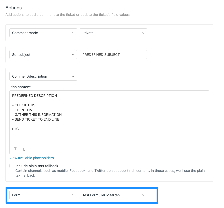 Template Ticket Forms To Be Used By Agents – Zendesk Help